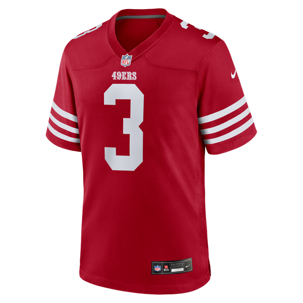 San Francisco 49ers Christian Kirk Scarlet Team Game Jersey
