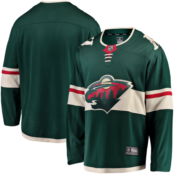 Minnesota Wild Green Home Breakaway Jersey