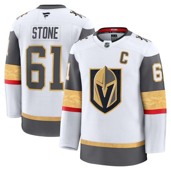 Vegas Golden Knights Mark Stone White Away Premium Jersey