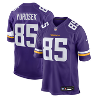 Minnesota Vikings Ben Yurosek Purple Team Game Jersey