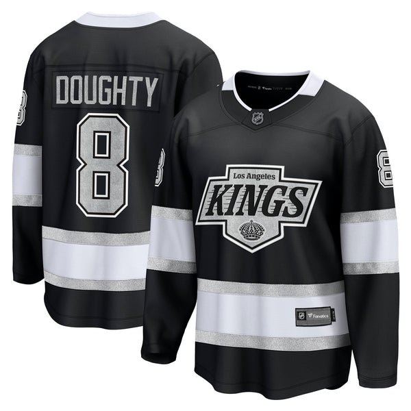 Los Angeles Kings Drew Doughty Black Home Premier Breakaway Player Jersey