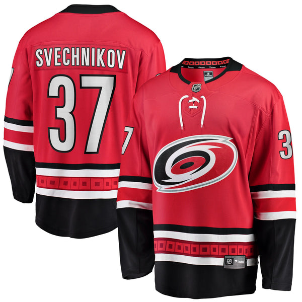 Carolina Hurricanes Andrei Svechnikov Red Alternate Breakaway Player Jersey