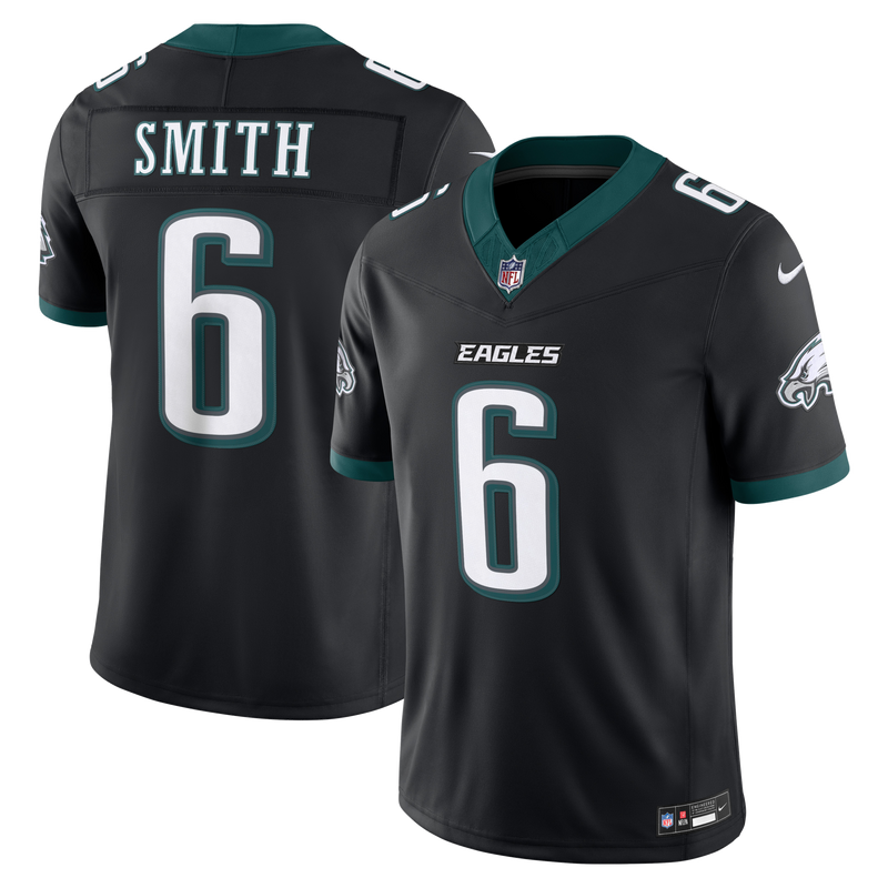 Philadelphia Eagles DeVonta Smith Black Alternate Vapor F.U.S.E. Stitched Limited Jersey