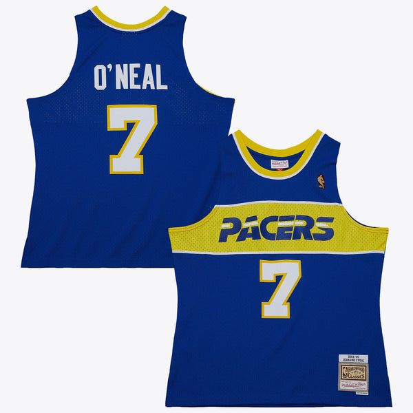 Indiana Pacers Jermaine O'Neal 2004 Hardwood Classics Authentic Jersey - Royal Blue