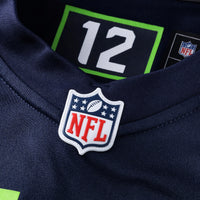 Seattle Seahawks Ernest Jones IV College Navy Game Jersey
