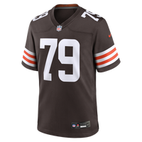 Cleveland Browns Dawand Jones Brown Team Game Jersey