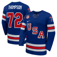 US Hockey Tage Thompson Royal 2026 Home Replica Jersey
