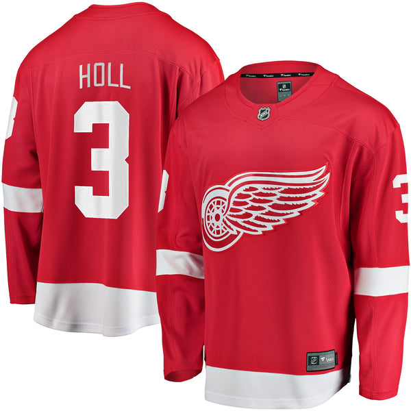 Detroit Red Wings Justin Holl Red Home Breakaway Jersey