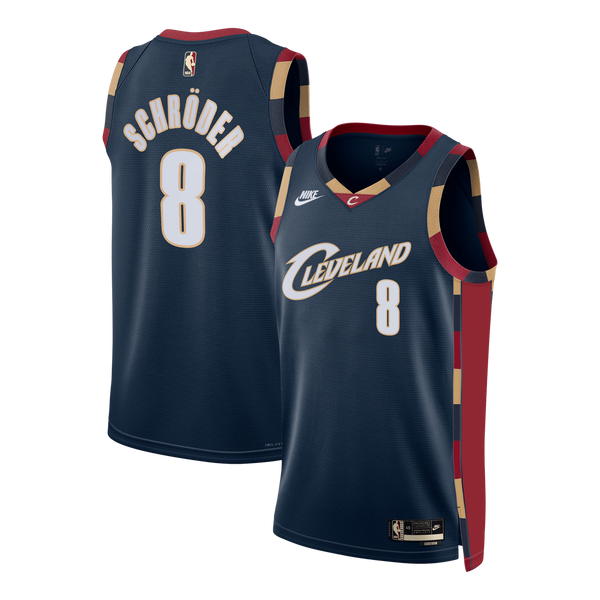 Cleveland Cavaliers Classic Edition Swingman Jersey - Navy - Dennis Schröder