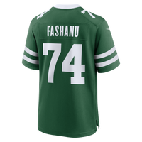 New York Jets Olu Fashanu Gotham Green Player Game Jersey