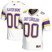 ECU Pirates GameDay Greats NIL Pick-A-Player Football Jersey - White