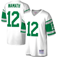 New York Jets Joe Namath White Legacy Replica Jersey