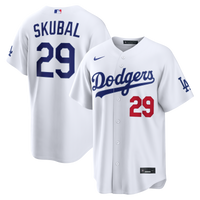 Los Angeles Dodgers Tarik Skubal White Home Stadium Jersey