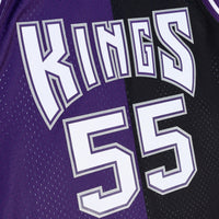Sacramento Kings Jason Williams 2000 Split Swingman Jersey - Black/Purple