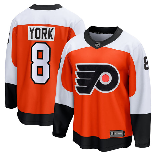 Philadelphia Flyers Cam York Orange Home Breakaway Jersey