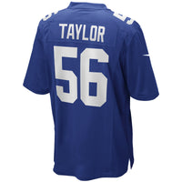 New York Giants Lawrence Taylor Royal Game Retired Player Jersey