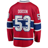 Montreal Canadiens Noah Dobson Red Home Breakaway Jersey