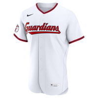 Cleveland Guardians White Home Authentic Custom Jersey