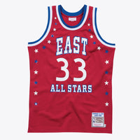 NBA All-Star East Larry Bird Authentic All-Star Jersey - Scarlett