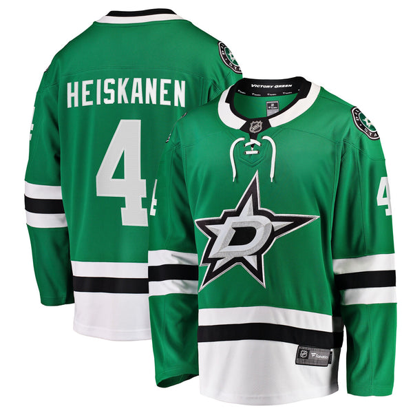 Dallas Stars Miro Heiskanen Kelly Green Team Color Breakaway Player Jersey