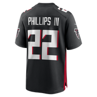 Atlanta Falcons Clark Phillips III Black Team Game Jersey