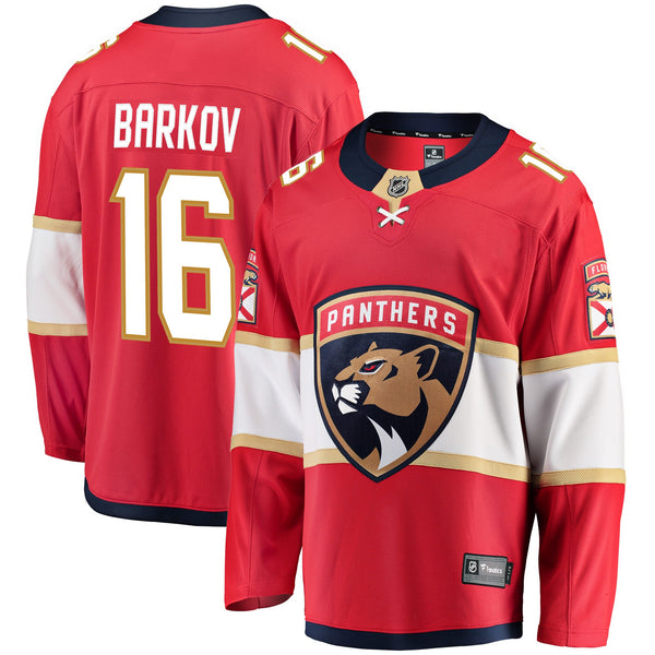 Florida Panthers Aleksander Barkov Red Breakaway Jersey