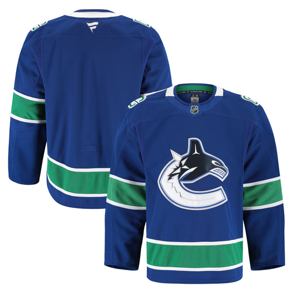 Vancouver Canucks Blue Home Authentic Pro Jersey