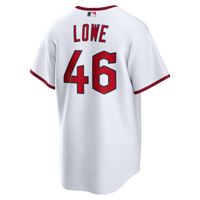 Cleveland Guardians Nathaniel Lowe White Home Replica Jersey