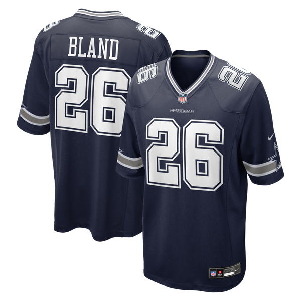 Dallas Cowboys DaRon Bland Navy Game Jersey