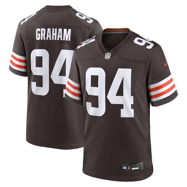 Cleveland Browns Mason Graham Brown Game Jersey