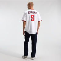 Washington Nationals CJ Abrams White Home Replica Jersey