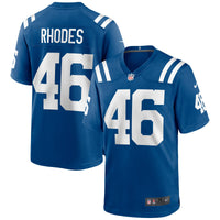 Indianapolis Colts Luke Rhodes Royal Game Jersey