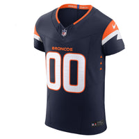 Denver Broncos Navy Alternate Vapor F.U.S.E. Elite Custom Jersey