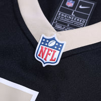 New Orleans Saints Jontre Kirklin Black Team Game Jersey