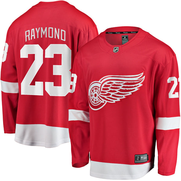 Detroit Red Wings Lucas Raymond Red Home Breakaway Player Jersey