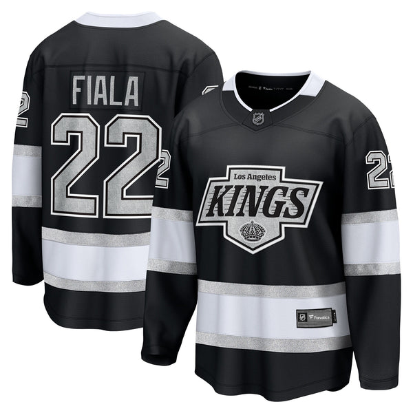 Los Angeles Kings Kevin Fiala Black Home Breakaway Jersey