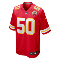 Kansas City Chiefs Brandon George Red Team Game Jersey