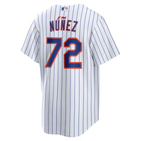 New York Mets Dedniel Núñez White Home Replica Jersey