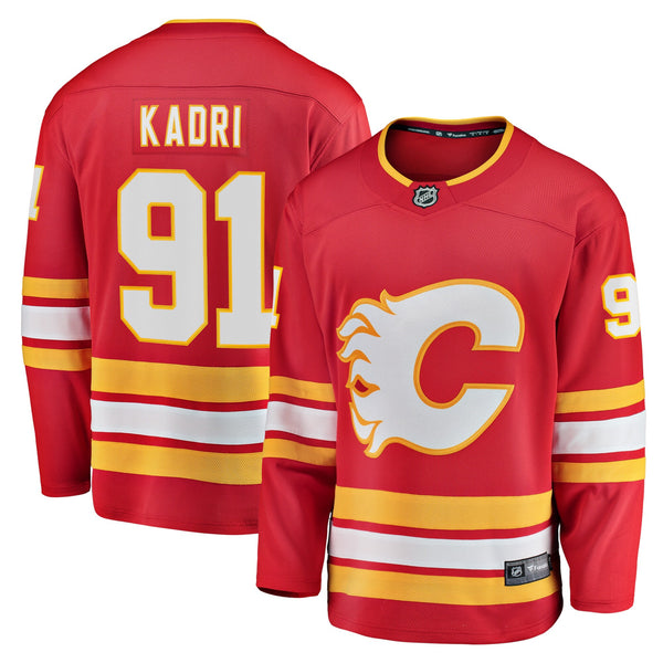 Calgary Flames Nazem Kadri Red Home Breakaway Player Jersey