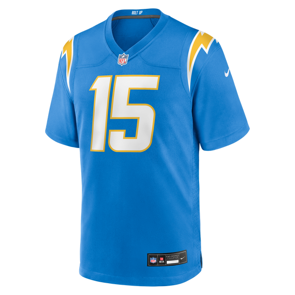 Los Angeles Chargers Ladd McConkey Powder Blue Player Game Jersey