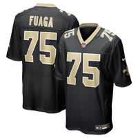 New Orleans Saints Taliese Fuaga Black Game Jersey