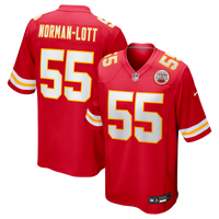 Kansas City Chiefs Omarr Norman-Lott Red Team Game Jersey