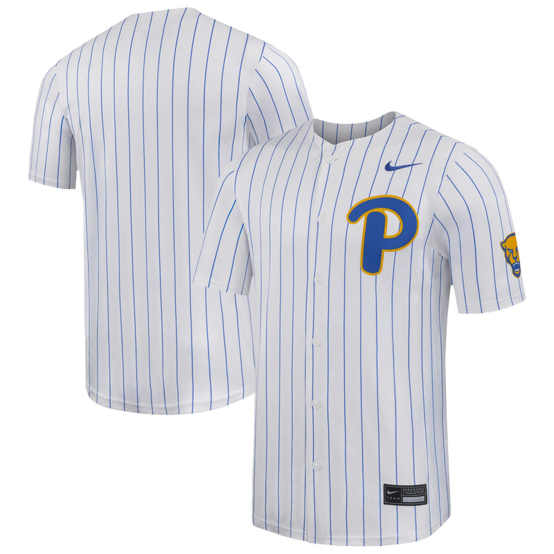 White Pitt Panthers Limited Baseball Jersey