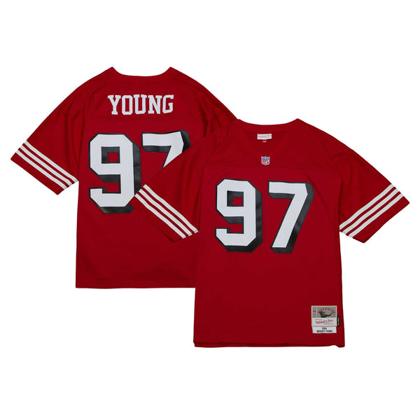 San Francisco 49ers Bryant Young Scarlet Legacy Replica Jersey